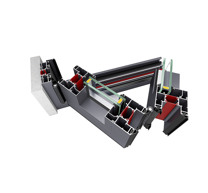 FDT 80 Thermal Folding Door System