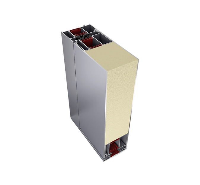 WDT 95 Thermal Flat Door System