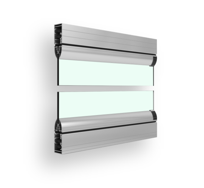 AB-40 Sliding Glass Balcony System