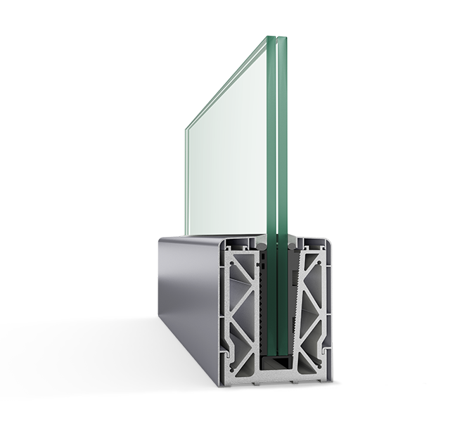G-800 Glass Base-Clamp Railing System