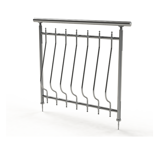R-800 Circular Tube Railing System